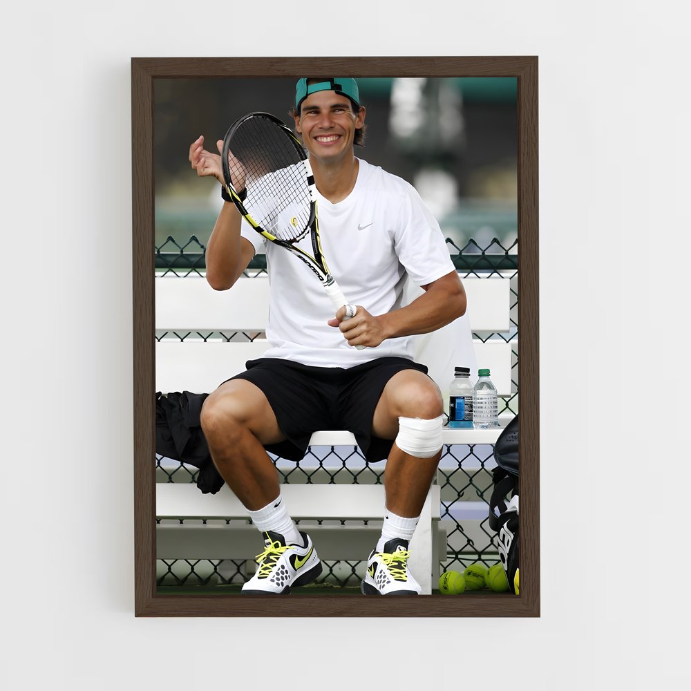 Poster La Détermination de Rafael – affiche Tennis (vue 5)
